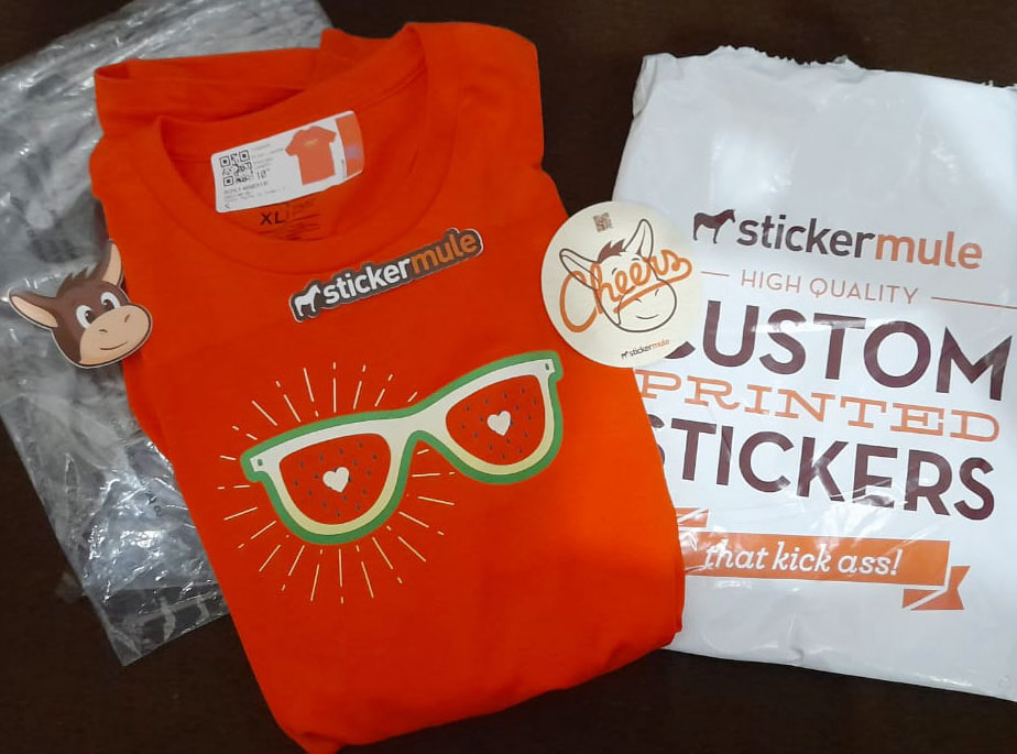 sasi_design's tweet photo. Finally safety landing, Thank you @stickermule ... and thank you for the free sticker! https://t.co/bJ2vOQwq8y
