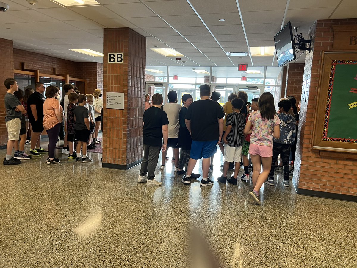 First day! We are so excited to have students at JAMS!
