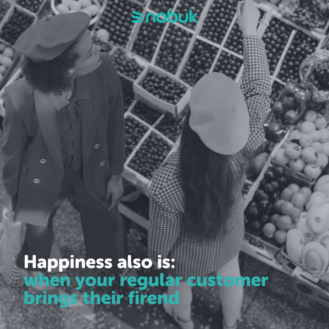Happiness comes in many forms, but as a business owner one of the best forms is when your loyal customer brings a friend!