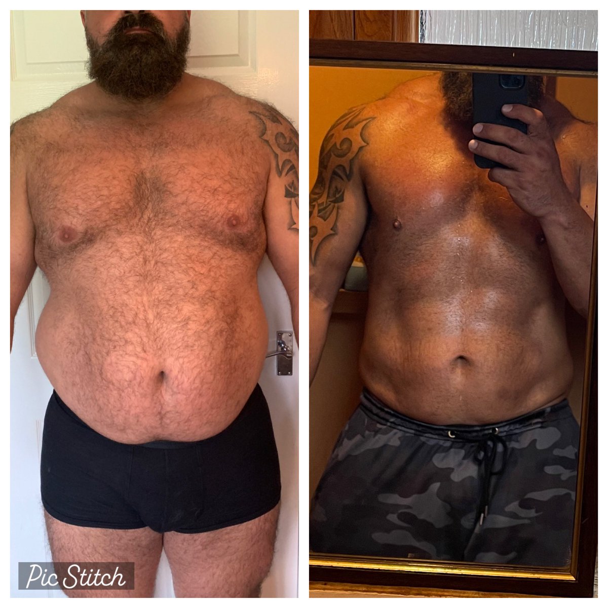 #transformationtuesday 92lbs down. If you want something don't talk about it, go and do it! 

For coaching check out my website

Have a great week and whatever your goals  keep working hard 💪🏽 

#gym #motivation #fitness #weightloss #teamloz #tan #coach #nutrition #big