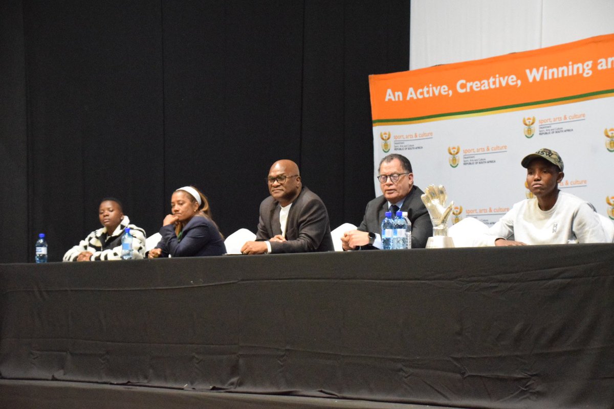 Ambassador Nathi Mthethwa (@nathimthethwasa) on Twitter photo ANNOUNCEMENT:
<a href="/Banyana_Banyana/">Banyana_Banyana</a> pledge of R5’8 million following the team’s recent 2022 WAFCON victory is now increased to R15 million.
Well-deserved feat for Africa’s Soccer Champions. ANNOUNCEMENT:
<a href="/Banyana_Banyana/">Banyana_Banyana</a> pledge of R5’8 million following the team’s recent 2022 WAFCON victory is now increased to R15 million.
Well-deserved feat for Africa’s Soccer Champions.