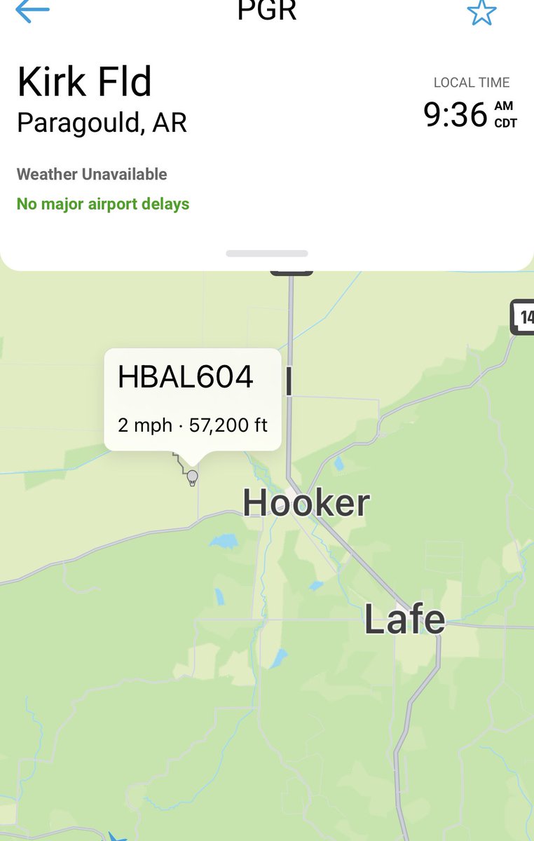 ryanvaughan's tweet photo. If you search #ProjectLoon you will learn why there is a balloon over Greene County right now at 57,000’. https://t.co/FfXDPSRgW3