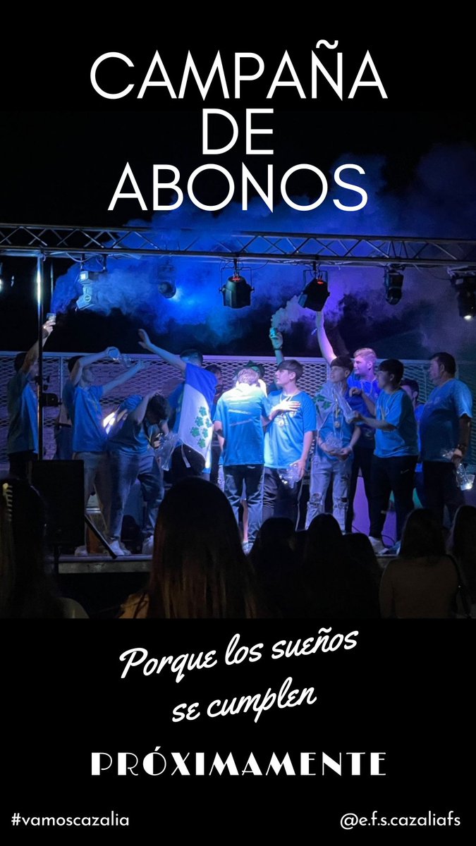 ECazalia's tweet photo. ¡Muy pronto! 🎟️

#vamoscazalia https://t.co/6jLaRVsDwK