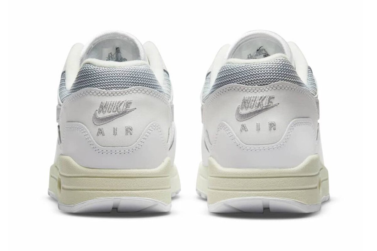 viewsfrance's tweet photo. La Patta x Nike Air Max 1 "White" sortira le 26 août ⚪ https://t.co/tZTL5A5RNF