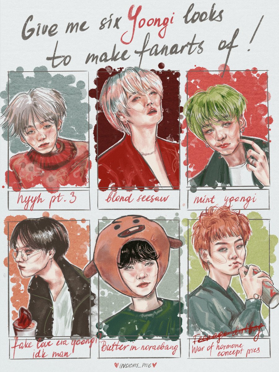 INSIGHTS_PNG's tweet photo. Six fanarts: I miss Yoongi too much edition 🐱

#yoongi #sixfanarts #btsfanart https://t.co/g7tjVxXpRN