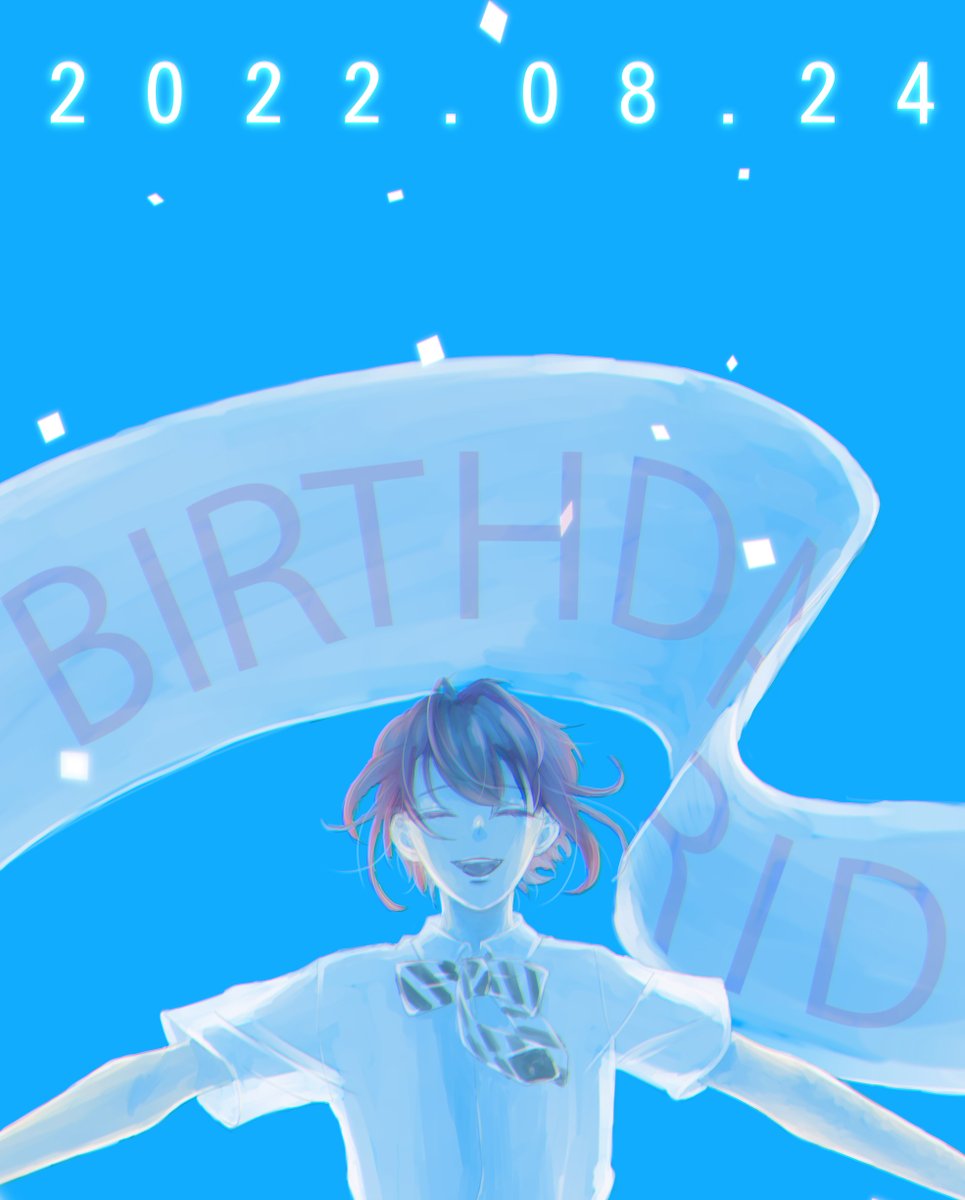 真夏に生まれたんだね
おめでとう！！！！！！！！

#リドル・ローズハート誕生祭2022