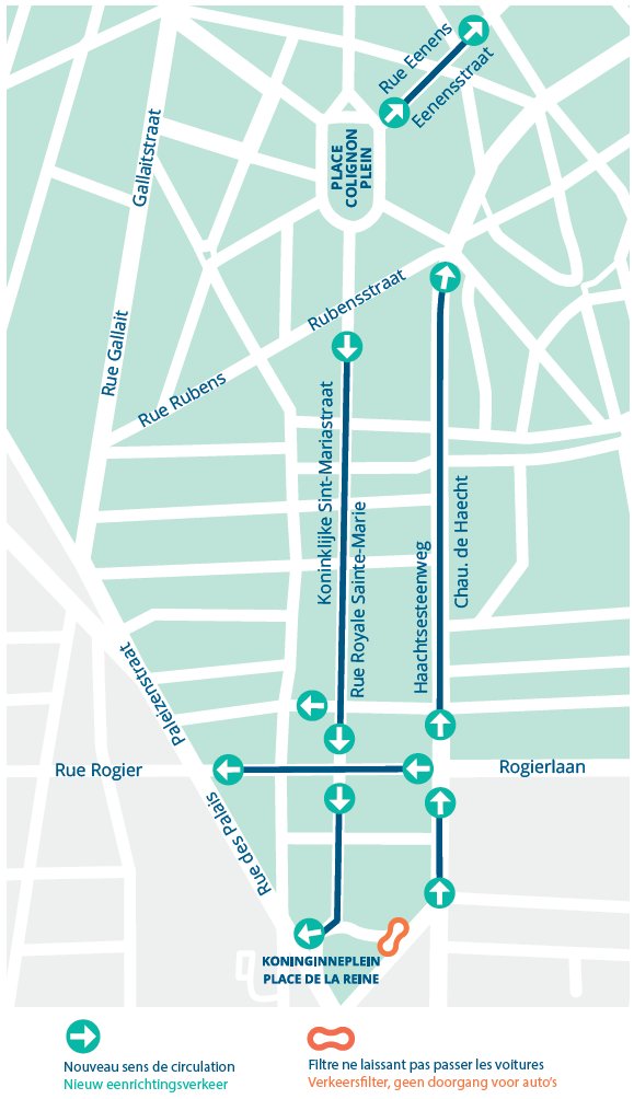 elkevdbrandt's tweet photo. 🚧 C'est parti ! 🥳
Voorbereidende werken in de Koninklijke Sint-Mariastraat.
Après réasphaltage 🔜 un sens unique pour les 🚗 avec des pistes 🚲 dans les 2 sens.
☺️ @CecileJodogne @VanhalewynV #AdelheidByttebier 💚
#GoodMove #Brusselschanges
ℹ️👀👉https://t.co/e3JbFBse9M https://t.co/KpVDwx8zGK