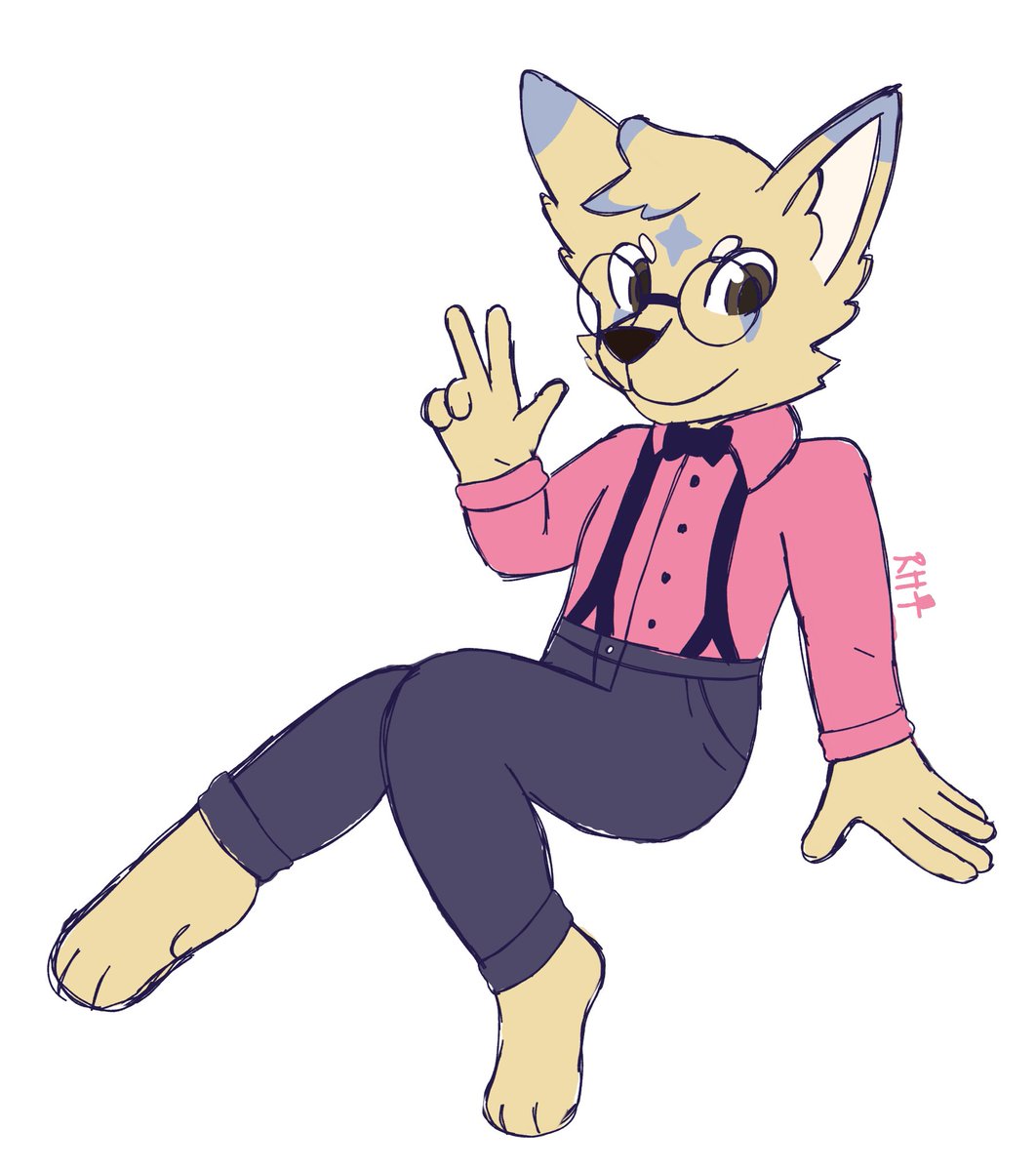 melodramaticpen's tweet photo. @FusionTheNS !!!! (I deleted the first tweet because I didn't put all the images) his name is iggy and he is a fennec fox! https://t.co/ucmRSzhMi2
