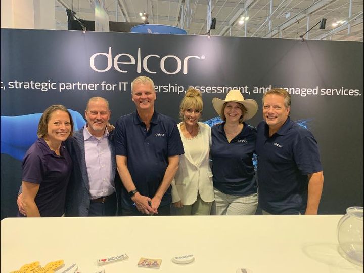 delcor's tweet photo. Ladies and gentlemen, your #ASAE22 #DelCor booth team! Thanks for a great show! https://t.co/8UoBDvgYN4