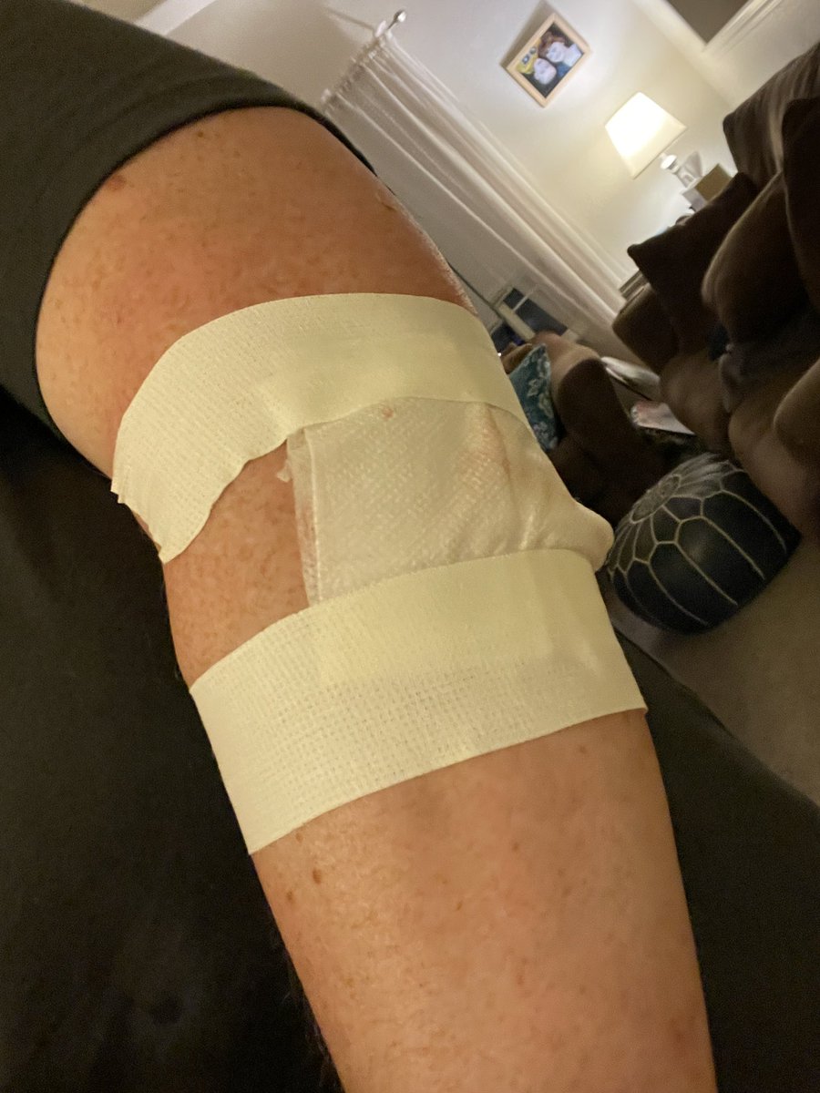 katrinahopes's tweet photo. 49 year old bodies aren’t quite as bouncy as younger ones when, say, getting thrown from a bike.
#soreallover https://t.co/xV8UDkiZwd