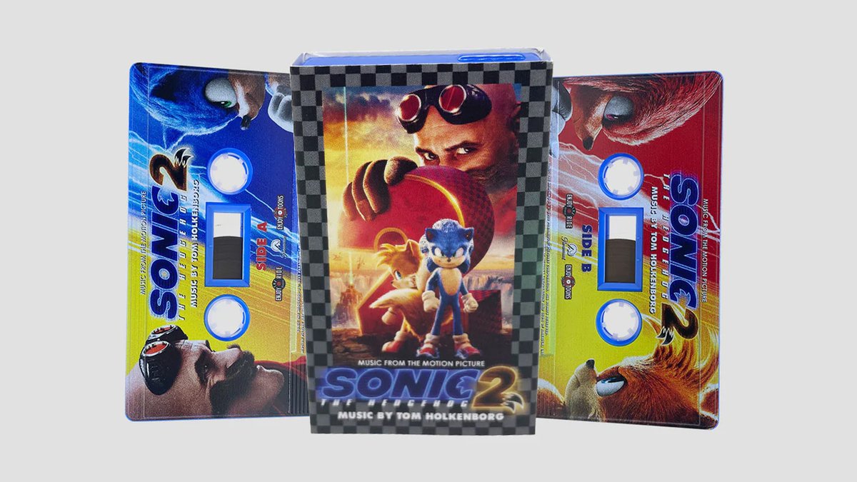 ICYMI - The Sonic the Hedgehog 2 movie soundtrack has gotten an official cassette tape release: https://t.co/MXbLhlJA6J https://t.co/3kTuH7PT4f
