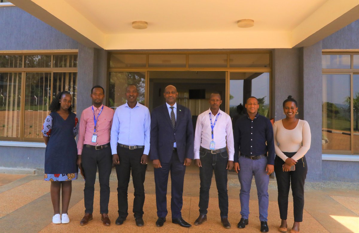 GishariCollege's tweet photo. Today, a team from 
@kilimoEAC
 led by 
@AndrewGashayija
 visited IPRC Gishari for sharing about the progress made so far and plan for the next cohort (Irrigation &amp; Drainage  and poultry farming) of rural youth under R-Yes project. https://t.co/ie3xyTiUze