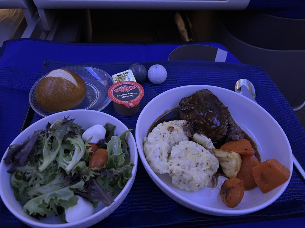 karasw's tweet photo. For the record, not all airline travel is bad this summer. Our flights ASE-SFO, SFO-NRT, NRT-BKK all on time. In-flight and lounge service fab. In Thailand for nearly a month!! π #TravelTuesday #travelwriting #lotsofplaying #cannotwaittoeatallthefood https://t.co/g3lB9u9Yq2