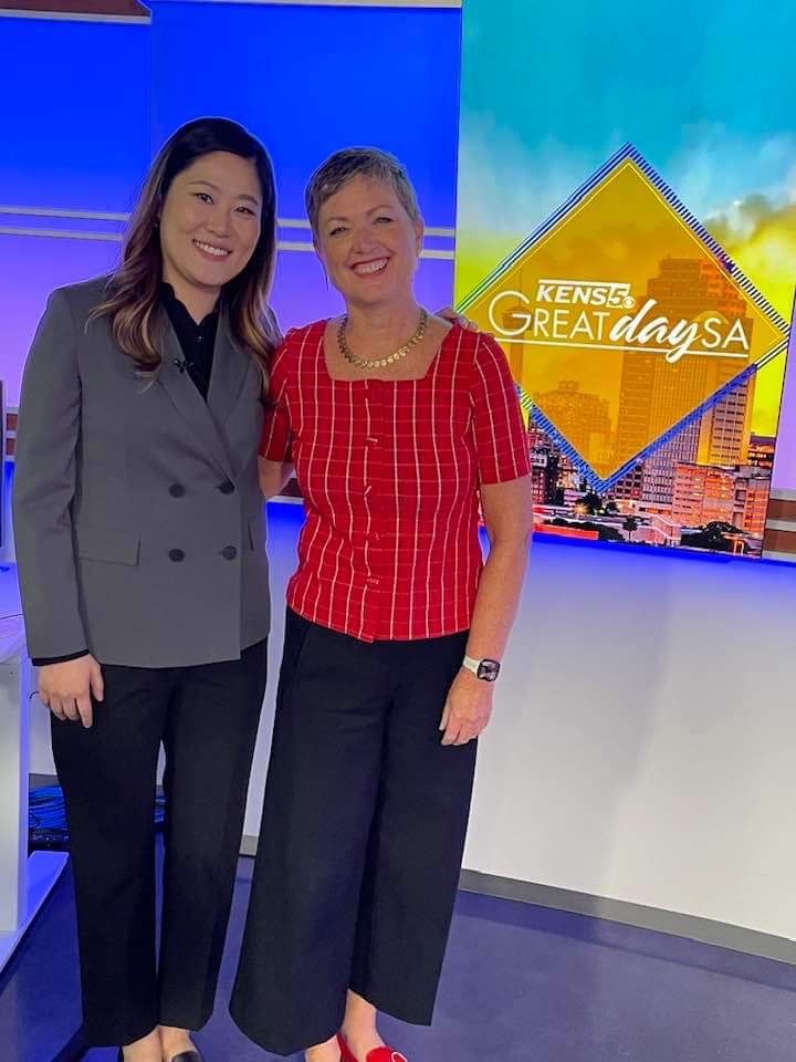 Mastersingers's tweet photo. Thanks to KENS 5 @GreatDaySA for featuring the Mastersingers and our new music director Dr. Yoojin Muhn! https://t.co/dg8MoYSzF5