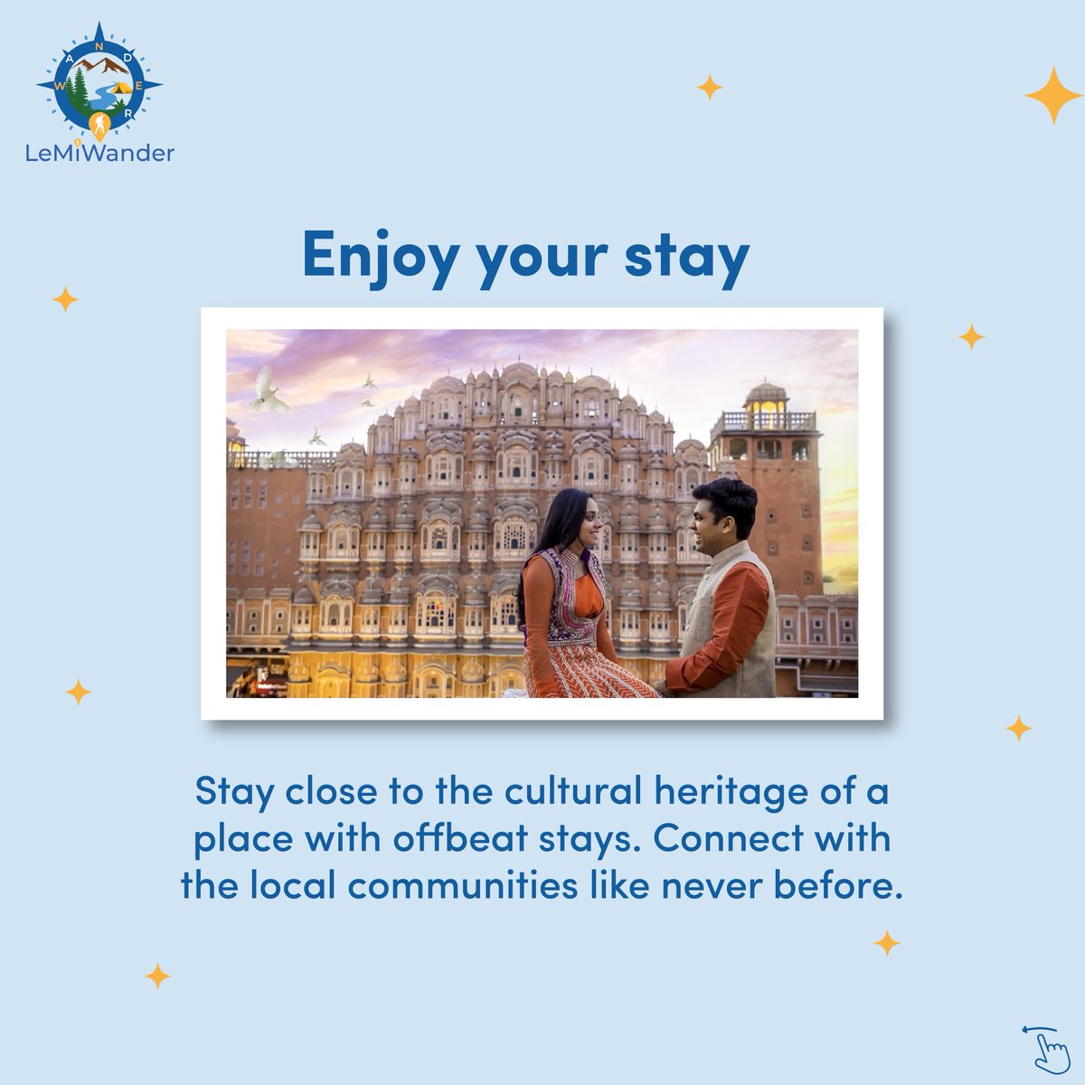 LeMiWander's tweet photo. LeMiWander is not just your typical travel agent; it’s your travel buddy. Because we believe travelling is much more than sightseeing. Visit our website to find out more!
#lemiwander #newwaytotravel #wanderlust #travel #travelgram #staycation #tripplanner #surpriseyourself https://t.co/gh2neZxXIN