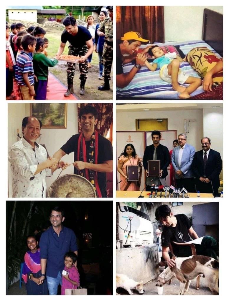 PIYALIBH's tweet photo. “We rise by lifting others.....”

We, SSRians will always keep Our hero’s legacy alive 🙏🏻

SSRians Spirit Unmatchable ✊ https://t.co/994jv7ERfS