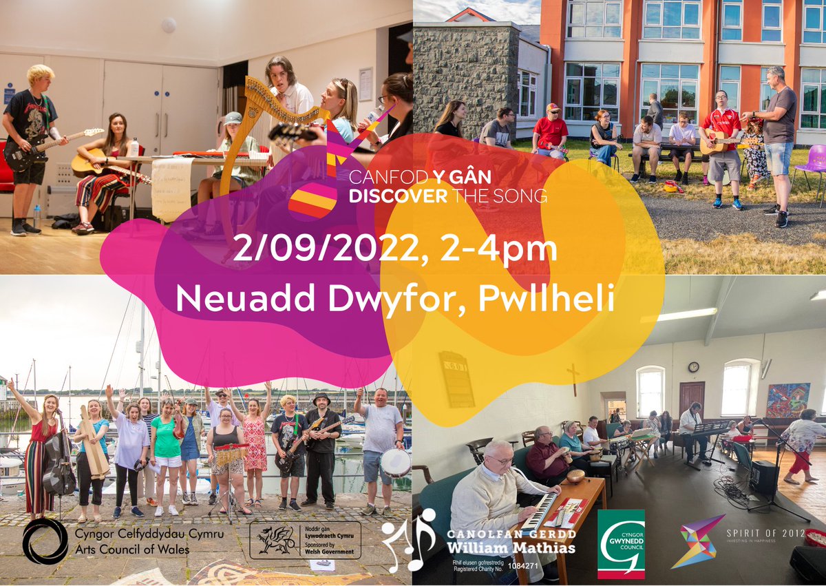 Canfodygan's tweet photo. DEWCH I WELD NI | COME AND SEE US
Dydd Gwener / Friday

2 Medi / September 2022

Neuadd Dwyfor, Pwllheli

Dathliad 3 mlynedd Canfod y Gân | Celebrating 3 years of Canfod y Gân

RSVP: DM cyn/before 30.08.2022 https://t.co/48nsCbttOH