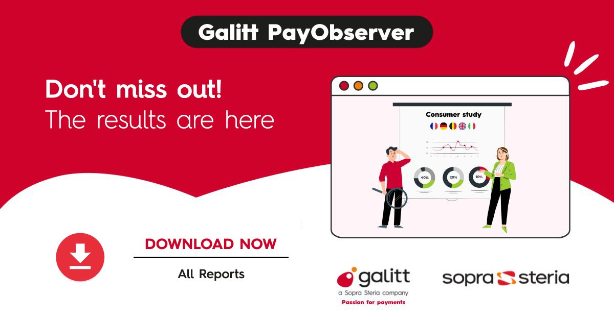 SopraSteria_Bnl's tweet photo. Did you miss @Galitt_officiel PayObserver 2022 results presentation? Do not worry, the reports are here 🔥
✅ Download the full reports: https://t.co/tUIyLti3lb
#futureofpayments #consumerstudy #europe https://t.co/tLfAEzkjWE