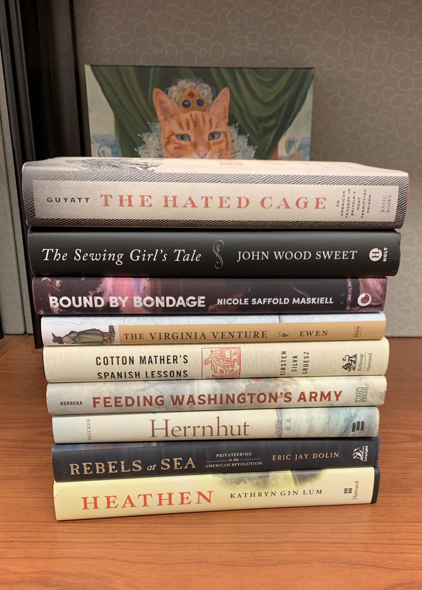 DrHollyWhite1's tweet photo. Look at this tower of upcoming @BFWorldPodcast guests! 🤩 #amreading #amproducing https://t.co/fUB7qInbAg