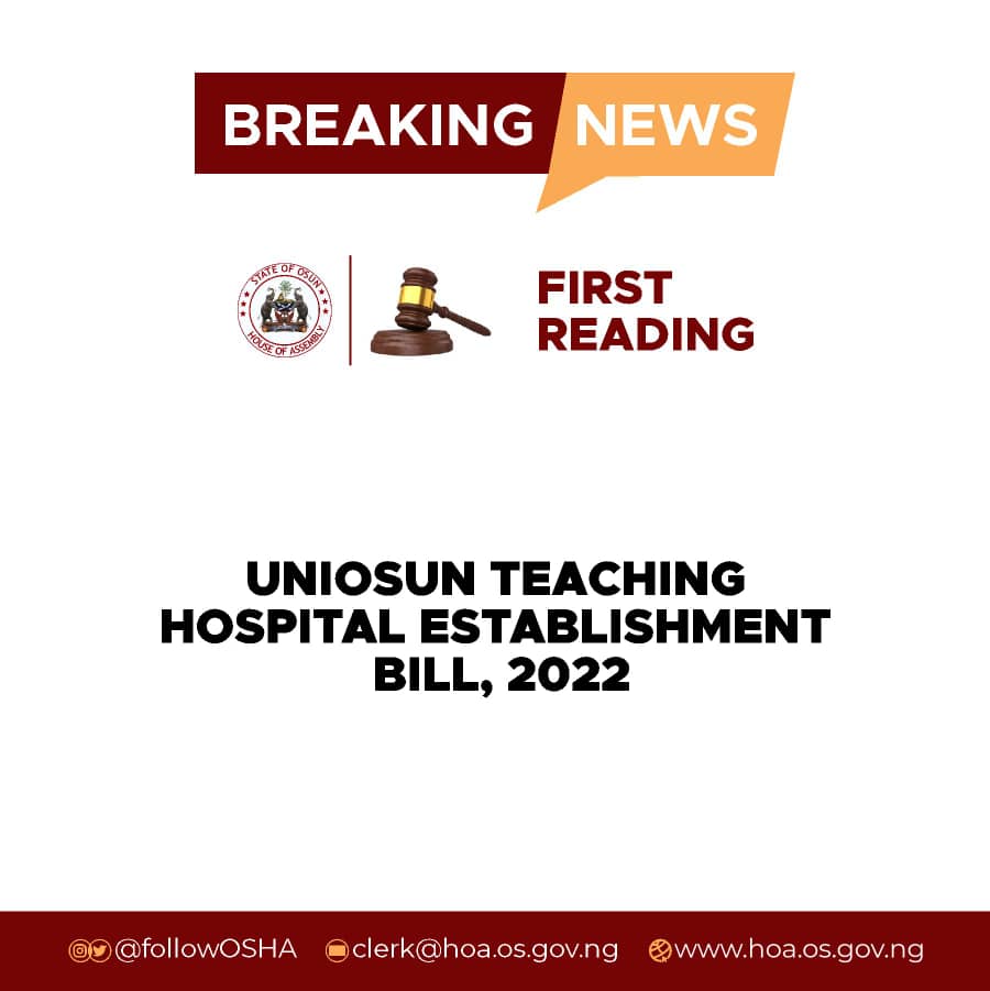 Speaker, Osun Assembly (@speakerosha) on Twitter photo 