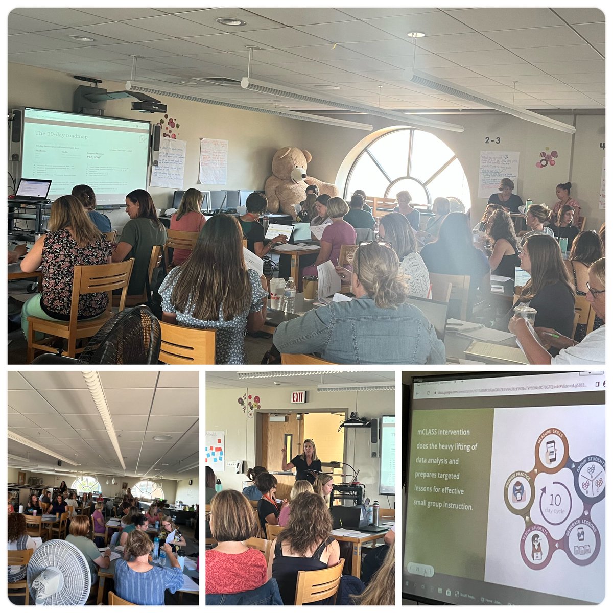 Smith501Melissa's tweet photo. @AllentownSD intervention specialists &amp; reading specialists are learning about our new early literacy intervention program that focuses foundational skills.  We are excited to implement this ESSA Tier 1 intervention in our younger grades! #targetedintervention #schoolimprovement https://t.co/5QK03QB7kN