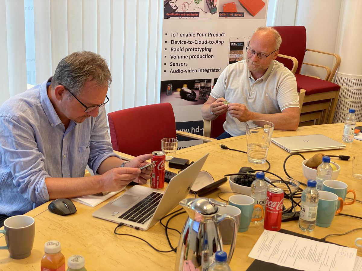 hd_wireless's tweet photo. A two day kick-off with @AvnetSilica  is successfully concluded at H&amp;D Wireless HQ in Kista  
Main focus was the Avnet Silica IoTConnect + Raven IoT Box827 go to Market plans and prod. &amp; sale of the H&amp;D:s wireless modules. 
#Partners #IoT  #IoTConnect #Cloud  #Connectivity #Disti https://t.co/rORfq2ZmTz