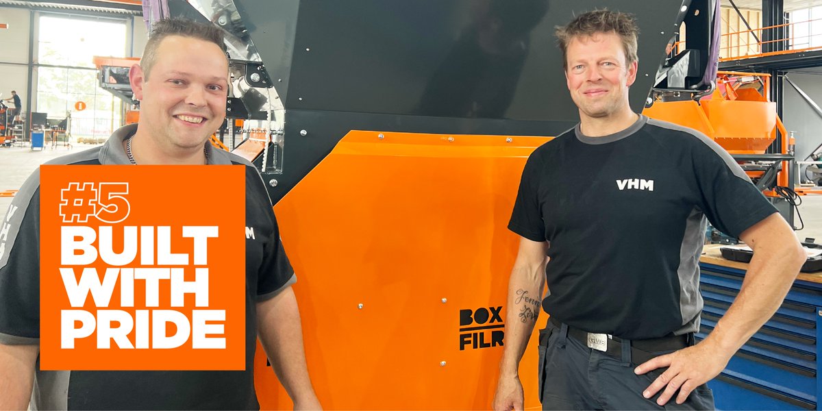 VHM Built with pride, deel 5 staat online. Lees meer over het maakproces van een VHM machine op vhm-machinery.nl/blog-built-wit…