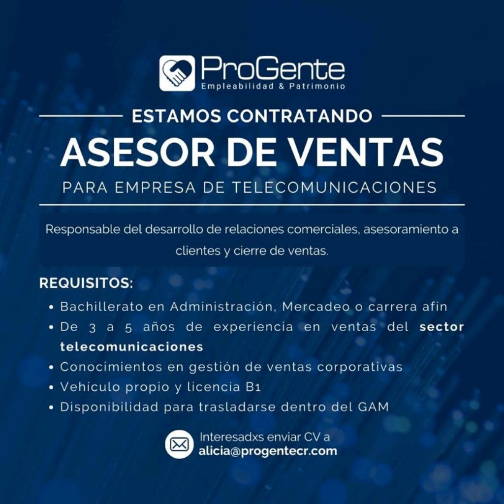 BreteBuscando's tweet photo. 55 Ofertas de Empleo. 
👩‍🏫👨‍🍳👩‍🔧👩‍🔬👨‍💼👩‍✈️👮‍♂️👷‍♂️

#compartiresgratis #EmpleoCR #TrabajoCR #buscandobrete

Todas las ofertas de esta publicación aqui 👉

https://t.co/5LVYh4TEz9 https://t.co/jZPHGtdKDe