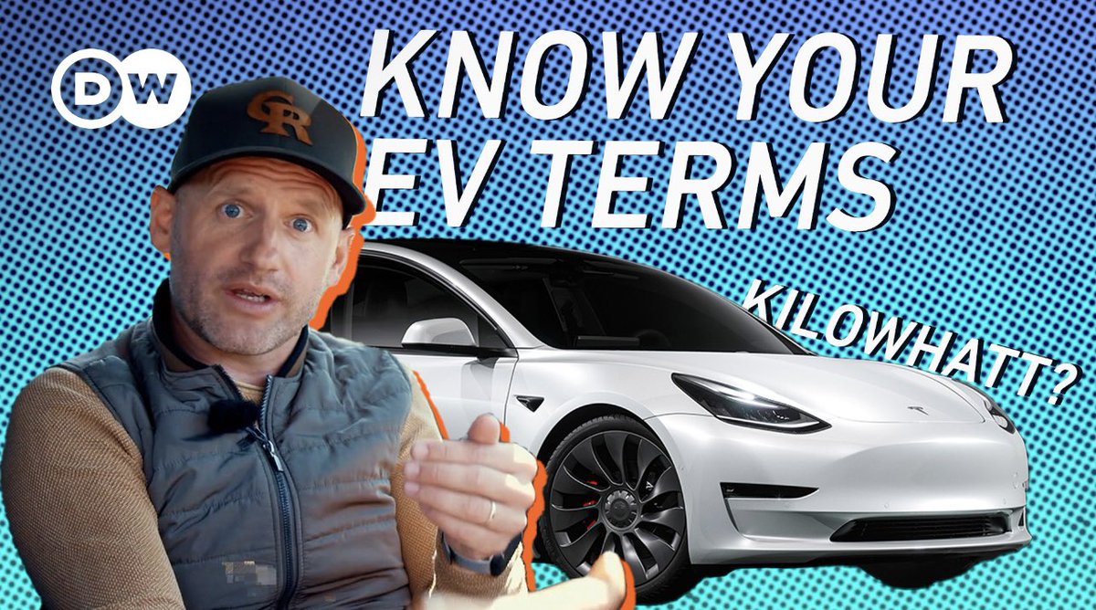 Know your #EV terms! Amperes, Volts, Kilowatts, Kilowatt Hours and AC & DC Charging explained. 🔋 ⚡️ 🚗 
Full video for #DWREV here: youtu.be/zavRvEAl96E 
#EVsExplained #Electromobility