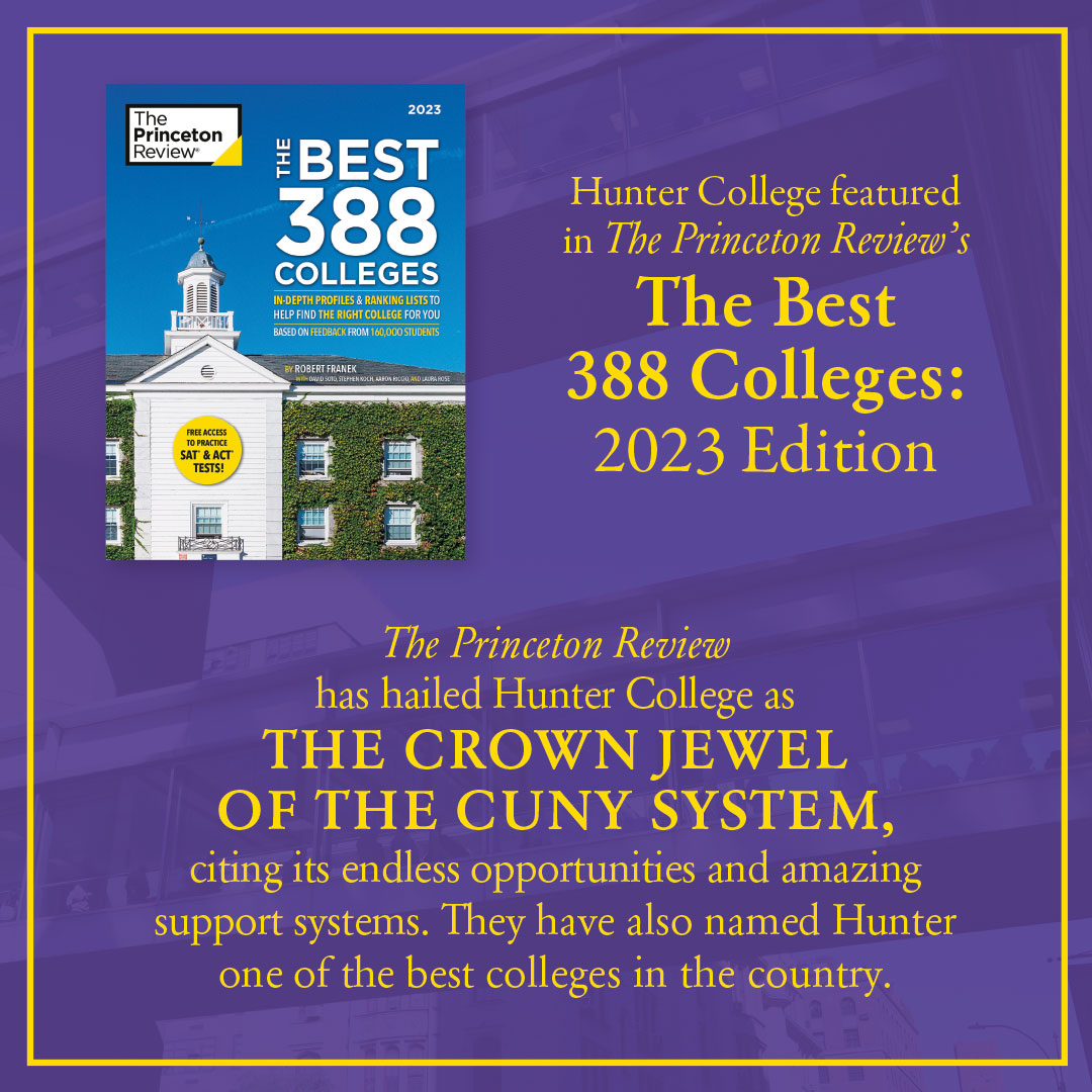 Hunter College On Twitter RT HunterPresident Great News hunter-college-on-twitter-rt-hunterpresident-great-news