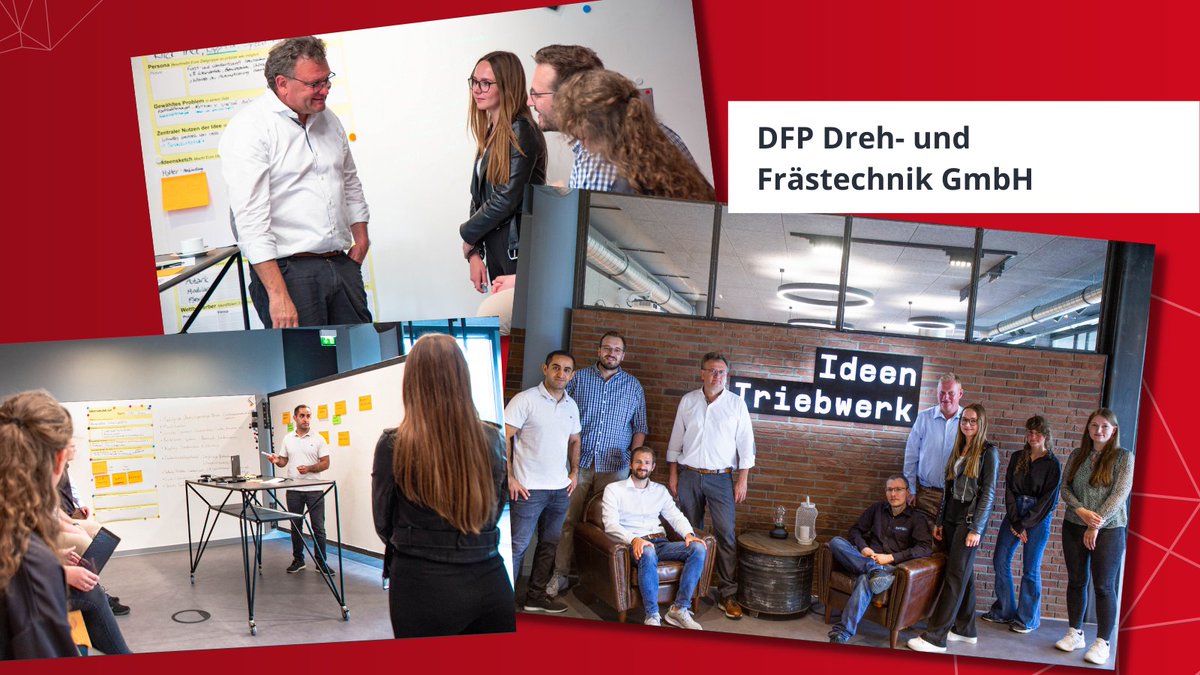 MDZ_RuhrOWL's tweet photo. Seit Anfang Juli beschäftigt sich die Dreh- und Frästechnik GmbH in ihrem #Transferprojekt mit der Validierung eines Prototyps. In einem spannenden #Workshop wurden dazu bereits erste Produktideen erarbeitet.

Mehr zum Thema Transferprojekte auf https://t.co/DPp84YvVOj https://t.co/SIPaanC30Z