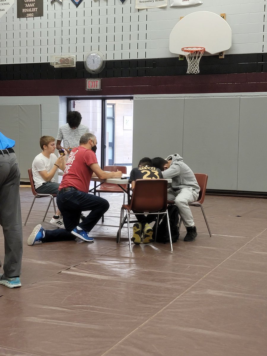 Students were engaged in our coding workshop today.  They learned Python and for many it was their first time trying this type of coding.  thank you <a href="/paul_math/">Paul Thomas Mathews</a> <a href="/TomSteinke63/">Tom Steinke</a> @TXCalculators <a href="/PeelSchools/">Peel District School Board</a> <a href="/RhodenEDU/">Omari Rhoden</a> @zammitmary #mathbridge