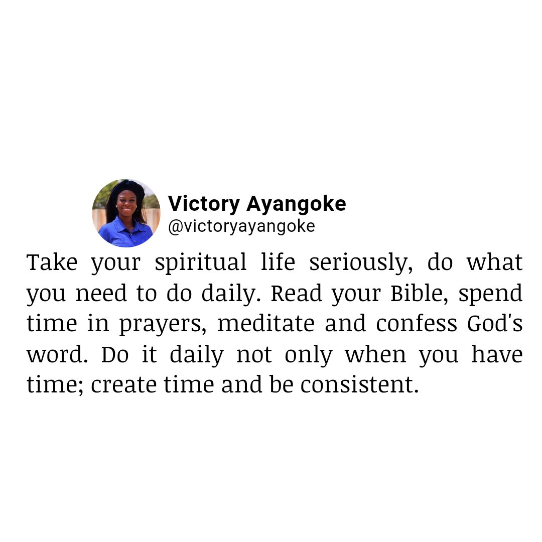 victoryayangoke's tweet image. Do what you need to do daily, your life depends on it. #Stayingconsistent