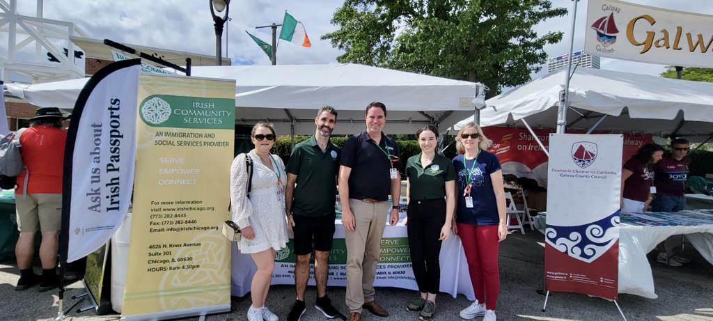 IrelandChicago's tweet photo. More sights &amp; sounds @mkeirishfest. Fortunate to have largest #IrishFest in #MidwestUSA. #Galway #Clare #Mayo #Donegal represented regions - 30% of visitors will visit 🇮🇪 in next 3 years-@TourismIreland @IrishNewsChgo #wallpapersofIreland @GlobalIrish @IrelandEmbUSA @ICSMidwest https://t.co/GJ2dONEESM
