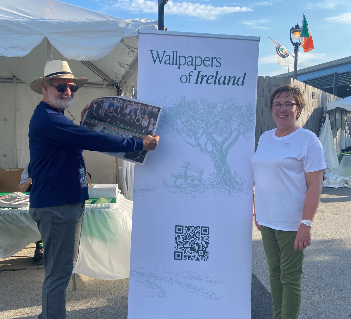 IrelandChicago's tweet photo. More sights &amp; sounds @mkeirishfest. Fortunate to have largest #IrishFest in #MidwestUSA. #Galway #Clare #Mayo #Donegal represented regions - 30% of visitors will visit 🇮🇪 in next 3 years-@TourismIreland @IrishNewsChgo #wallpapersofIreland @GlobalIrish @IrelandEmbUSA @ICSMidwest https://t.co/GJ2dONEESM