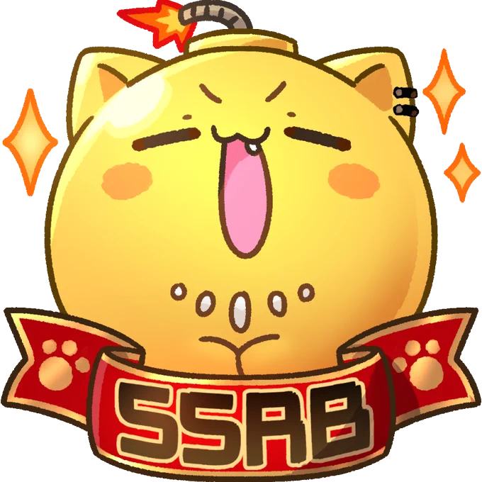 触るとごりえきがありそうな3年目SSRBバッジ#ししデコ 