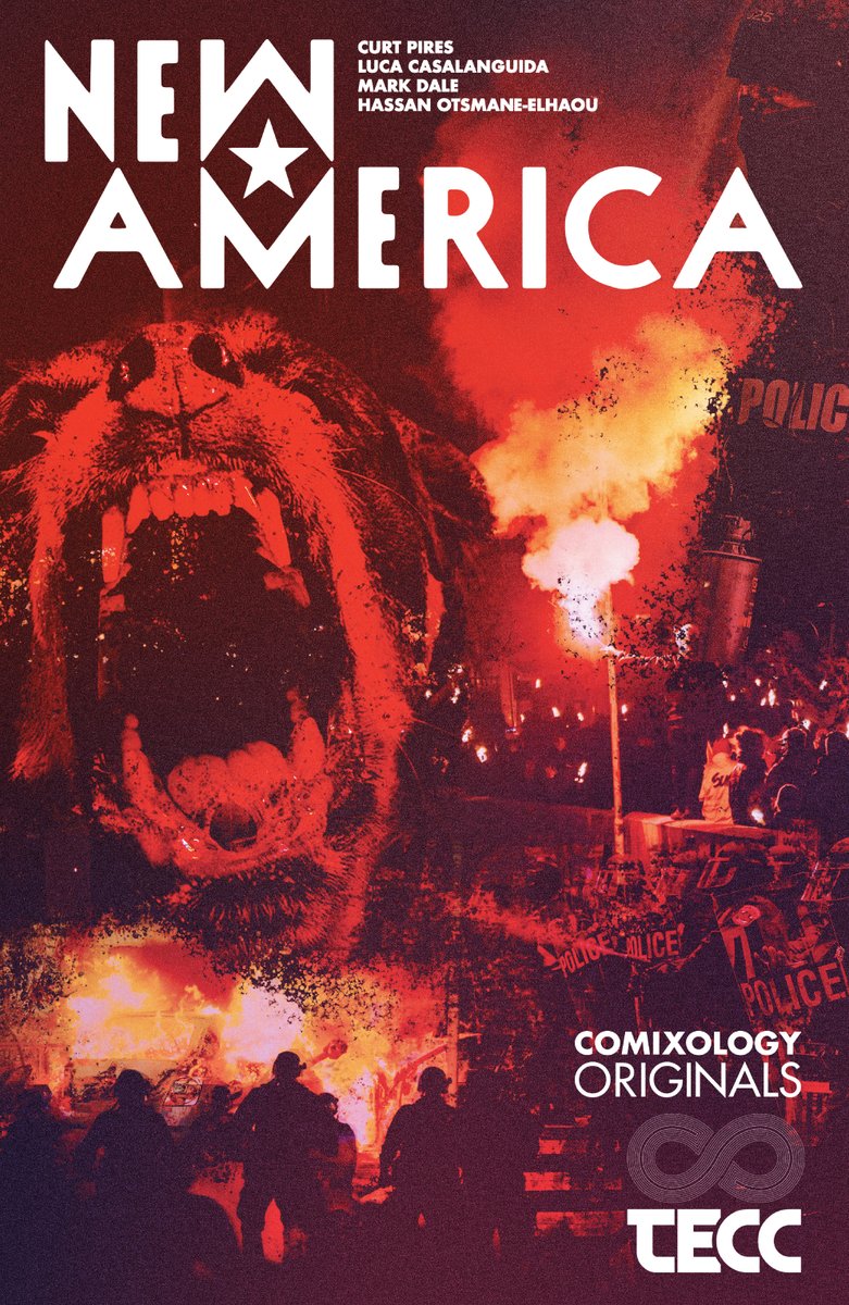 .@CurtPires and @lucacasalanguid's NEW AMERICA follows the formation of a Secessionist state and the trials and tribulations of the people leading and living in this new country. Start anew with New America #1: amzn.to/3QzJcy5