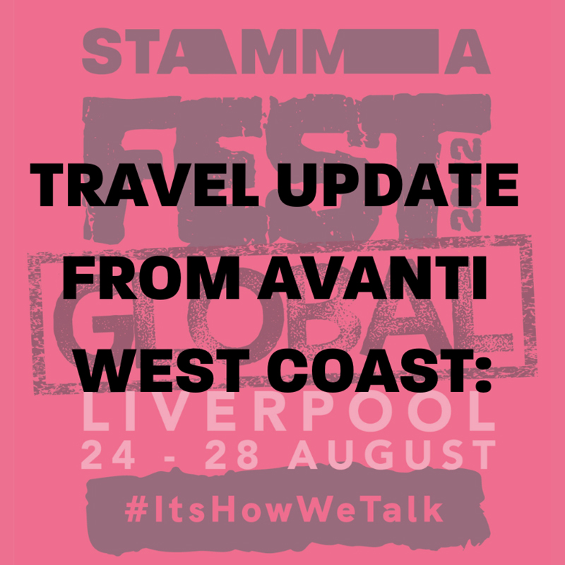stammafest's tweet photo. 🚅 Travel Update 🚅

There might be engineering works affecting Avanti trains at the weekend. Please check their website https://t.co/4GbdWK13M6 before setting off - see you soon! 🎉
.
.
.
.
.
#travelupdate #liverpool #internationalfestival https://t.co/KrxZoa8BuG