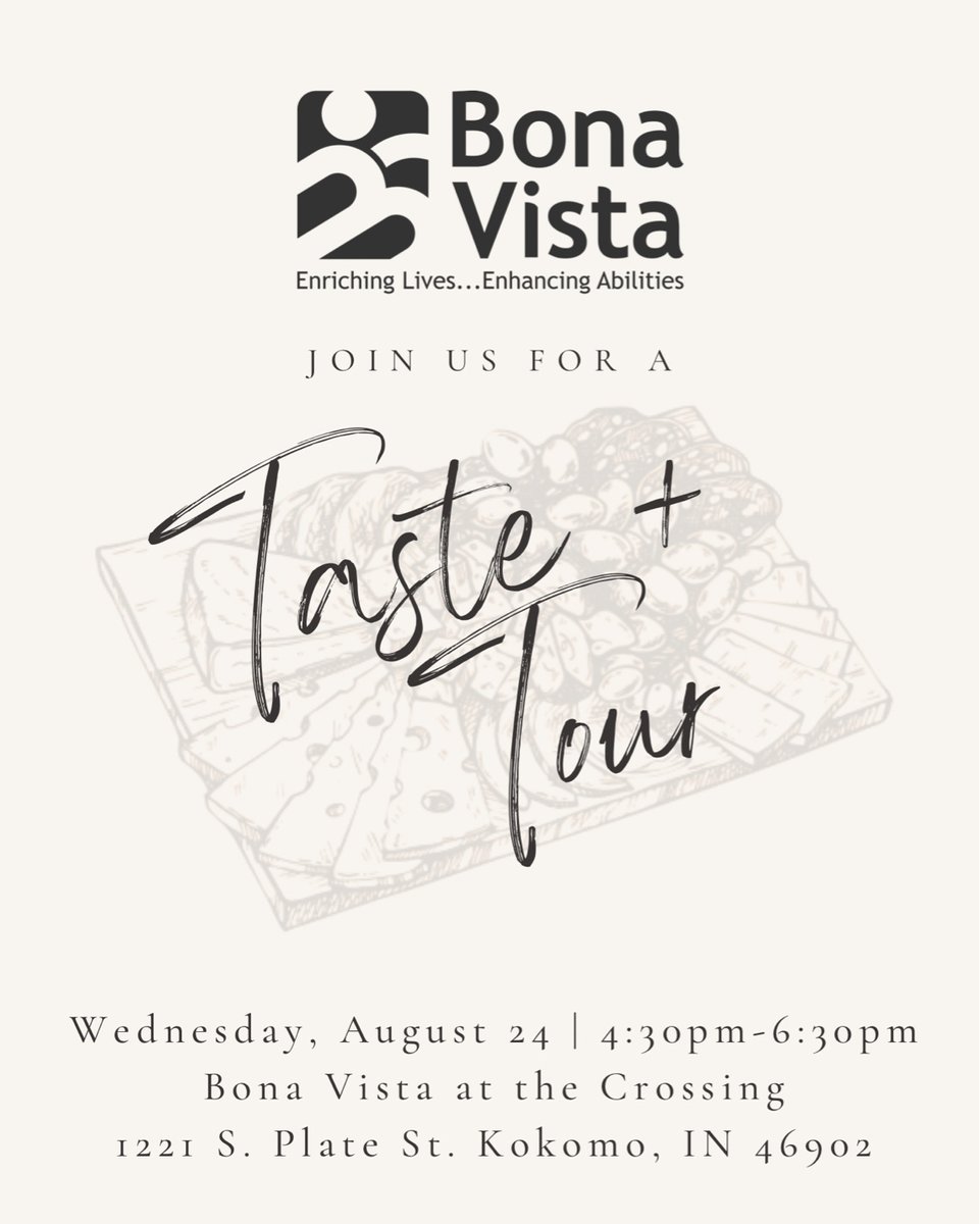 Join us tomorrow for a Taste &amp; Tour at our newly renovated Crossing location!