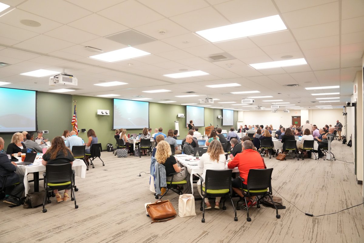CVESBOCES's tweet photo. It's Gearing Up Day at our CVES Conference Center! We are happy to welcome local school leaders to our facilities as the school year quickly approaches. Thank you to Angela Di Michele Lalor for providing our keynote address! #CVES #BOCES #EmbraceOurWhy https://t.co/pUHdrblWeL