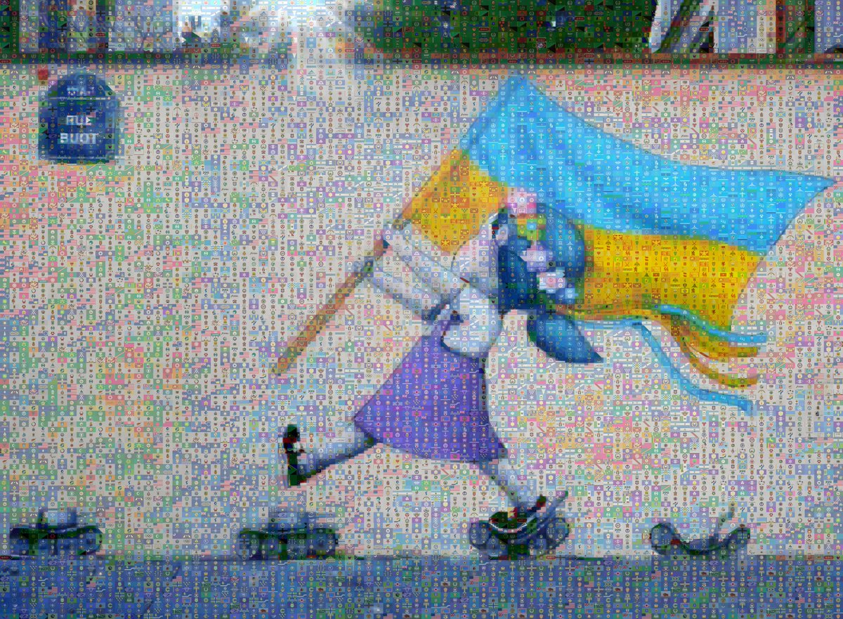 Pixel Flags around the World tweet media