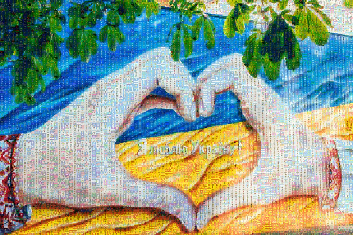 Pixel Flags around the World tweet media