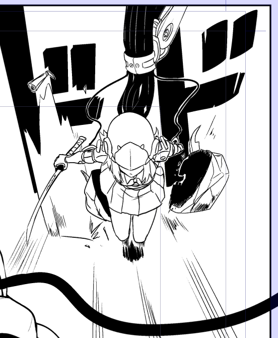 無線にするという課題はクリアできず 有線コードを刀使の動きに追従させるためにロボットアームで無理やりコードを動かすとかいう最先端設備の癖にアナログパワープレイな実験を受ける皐月夜見 