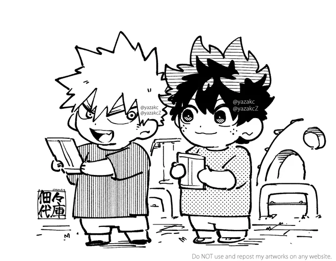 💥「せーので開けるぞ!」
🥦「ん!」 