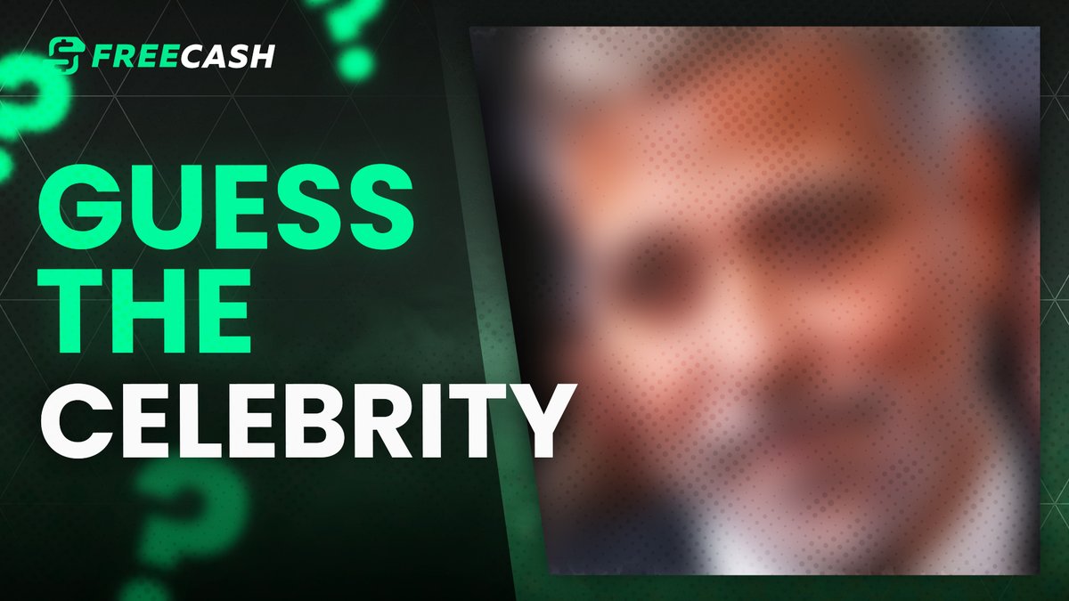 freecashcom's tweet photo. $50 Guessing Giveaway

▶️ RT
▶️ Guess the celebrity on this picture and write your answer down below.

This one should be extra hard. I doubt a lot of people will know it 😜 https://t.co/X9GCjJhz5u