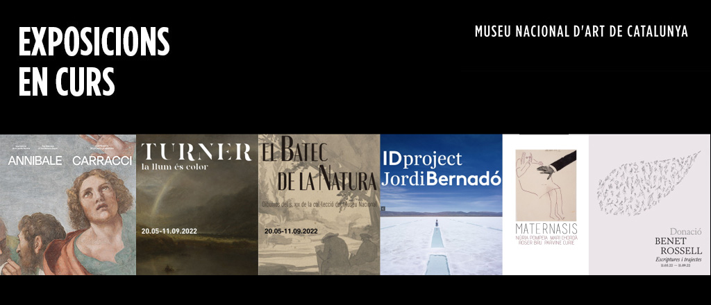 MuseuNac_Cat's tweet photo. Gaudeix de les exposicions temporals en curs, algunes tanquen al setembre!!
➖ #idproject (fins al 4/9)
➖ #WilliamTurner, #MeteoArt, #BenetRossell (fins a l'11/9)
➖ #Maternasis (fins al 25/9)
➖ #Carracci (fins al 9/10)
https://t.co/DvAsFORkHP https://t.co/YVZLdQXNSq