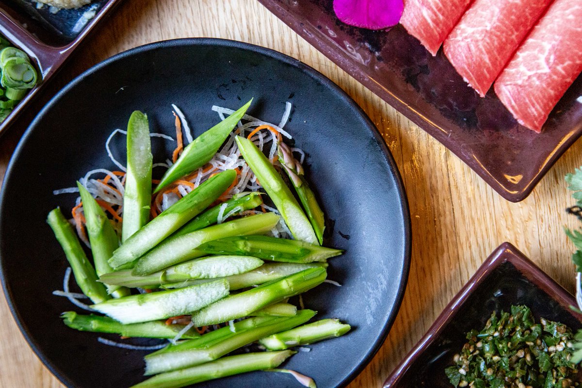 If you love hot pot as much as we do, you should come to our location today! 

When you order, add a side of asparagus, you definitely won’t regret it!
