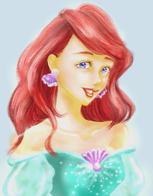 アリエル#リトルマーメイド #アリエル #絵描きさんと繫がりたい #ディズニー 