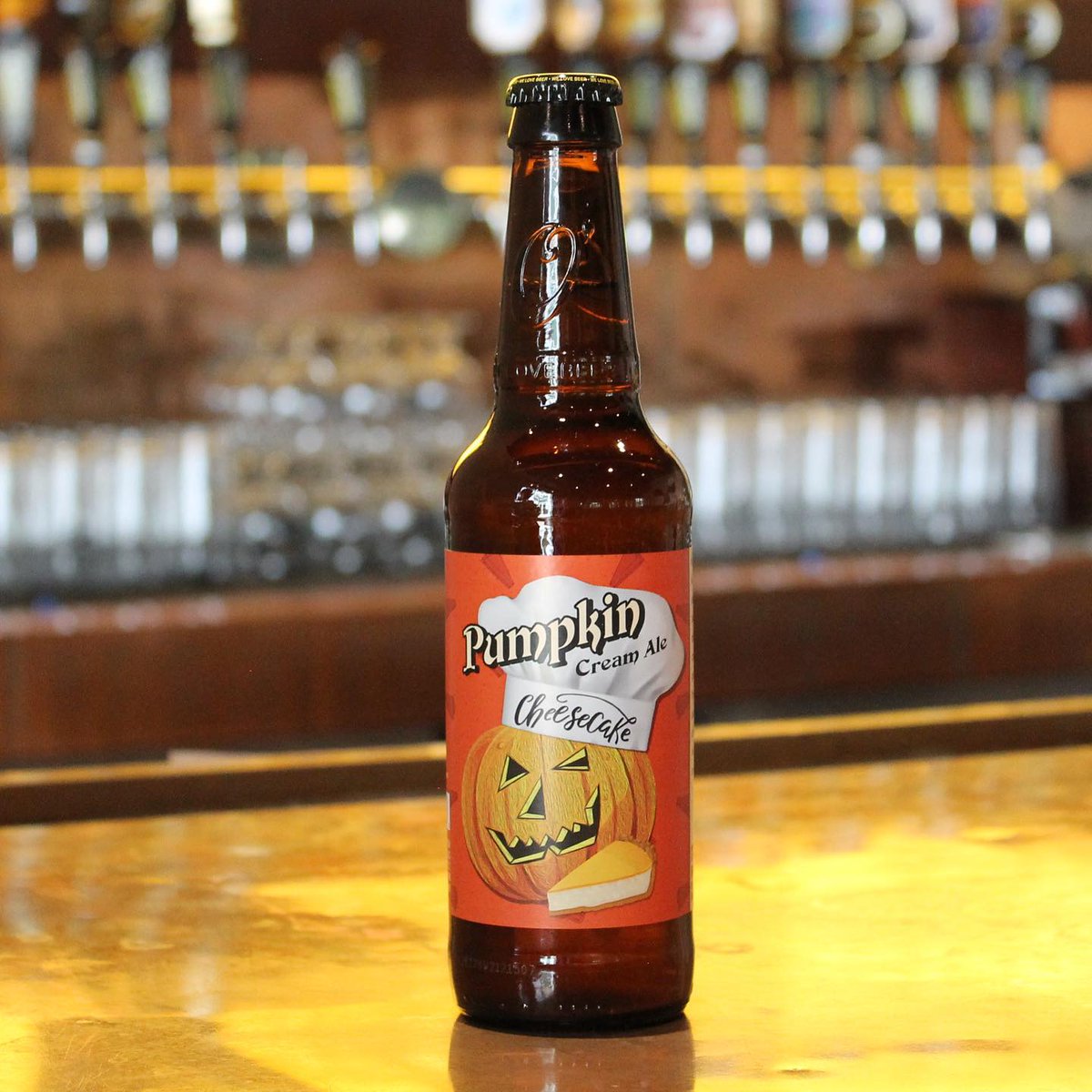 NWOBeverage's tweet photo. @OFallonBrewery Pumpkin Cheesecake is a Cream Ale that is sweet and tangy, with notes of cream cheese, combined with hints of graham cracker crust and finished with the traditional pumpkin pie spices of cinnamon, clove, and nutmeg.  Have your cake and drink it too! #pumpkinbeer https://t.co/XFacjRwG3N