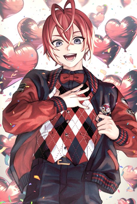 リドル寮長バンザーイ!#リドル・ローズハート誕生祭2022#ツイステファンアート 